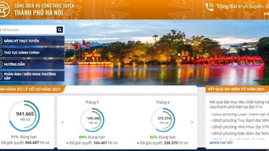 Hanoi strives to secure higher satisfaction of public services