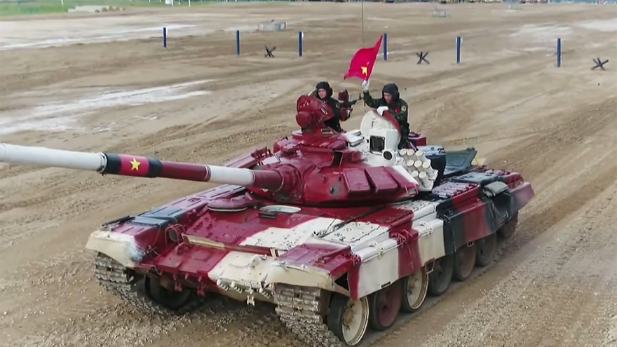 Vietnamese tank crew finish bottom in second match at Army Games