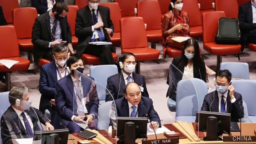 President raises proposals at UNSC’s high-level open debate on climate security