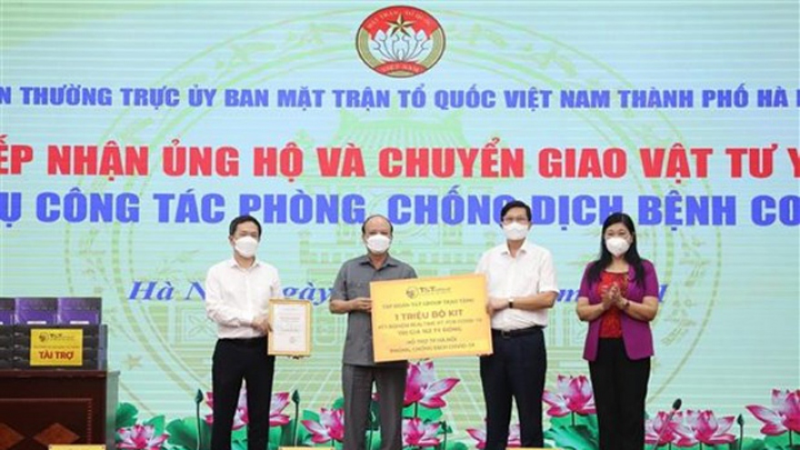 Hanoi’s Fatherland Front receives US$8 million for COVID-19 fight