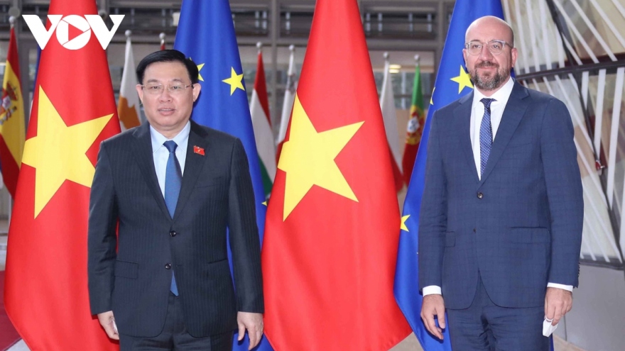 NA Chairman, EC President look towards stronger Vietnam-EU ties