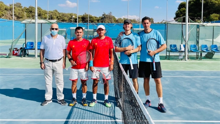 First win for Vietnam at Davis Cup Asia/Oceania Zone 