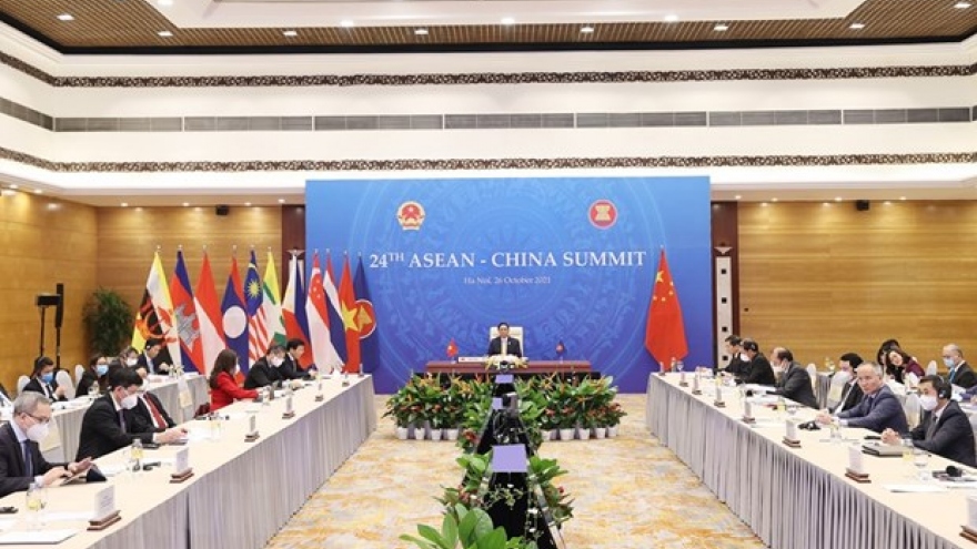PM Pham Minh Chinh attends 24th ASEAN-China Summit