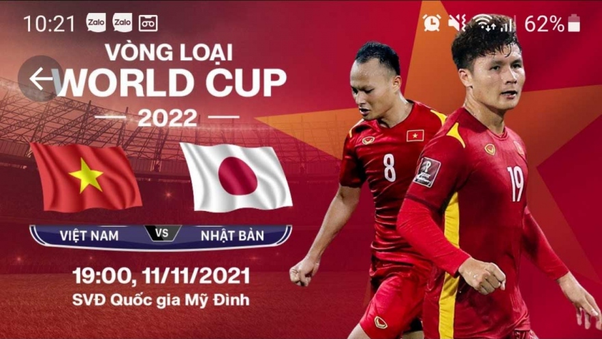 Tickets for Vietnam-Japan match sold out in less than an hour