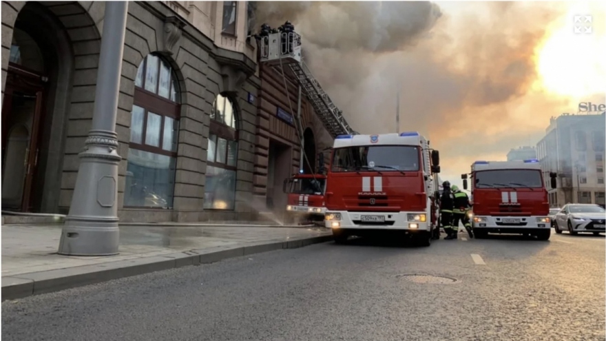 No Vietnamese casualties in Moscow building fire 