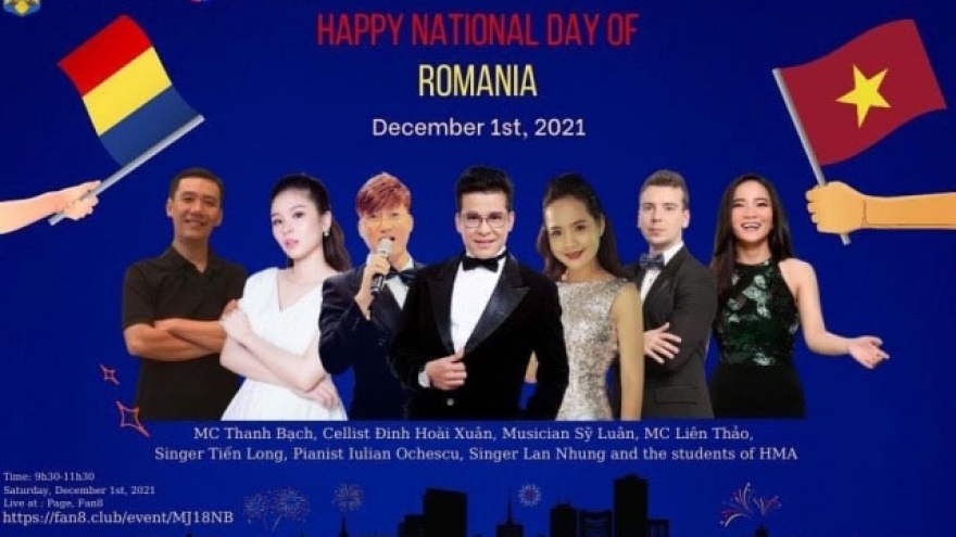 Online concert celebrates Romanian National Day