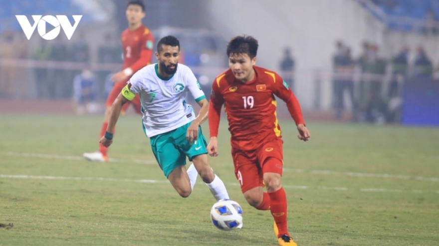 Vietnam edged out by Saudi Arabia at home