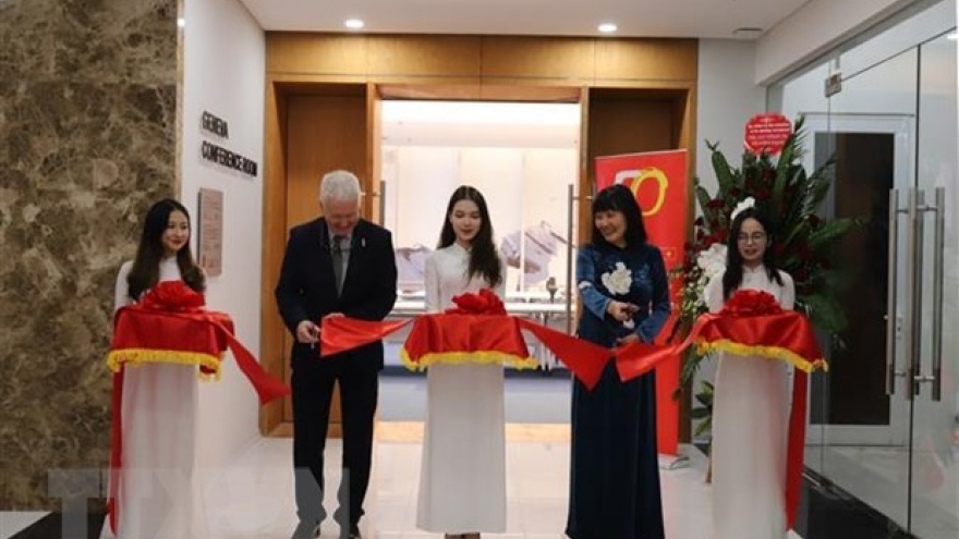 Swiss-designed conference room inaugurated at diplomatic academy