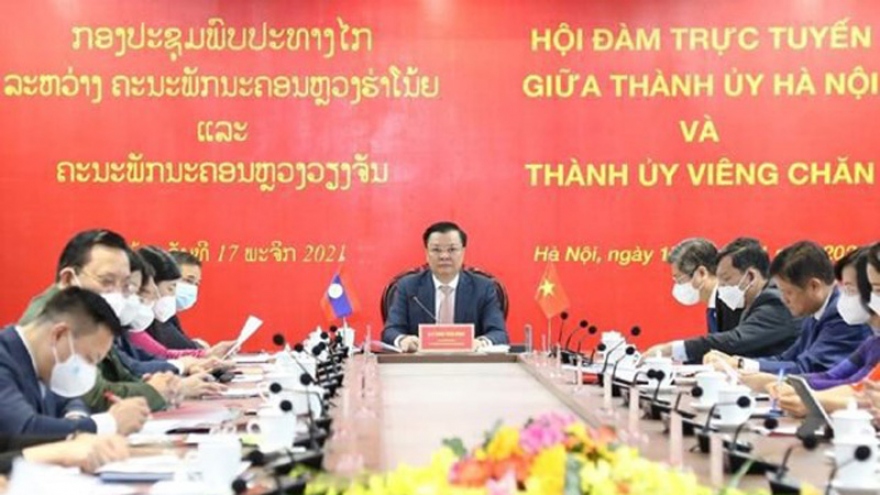 Hanoi, Vientiane promote ties in new period