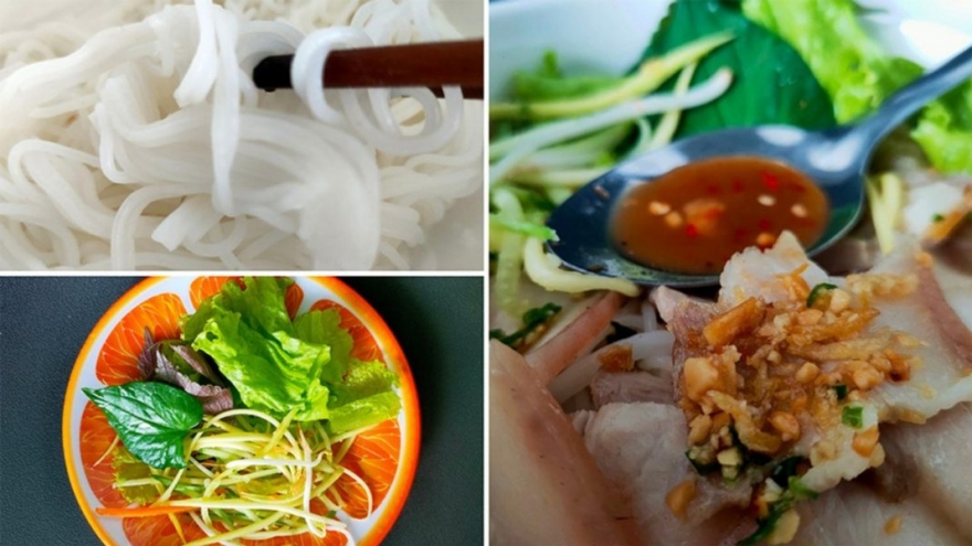 Danang rice vermicelli with fish paste