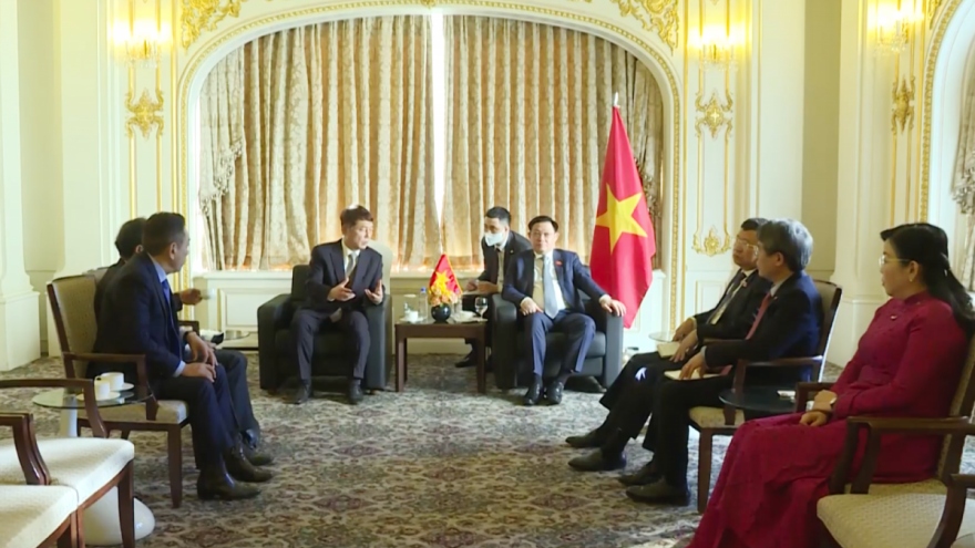 Top Vietnamese legislator meets with Democratic Party politician in Seoul
