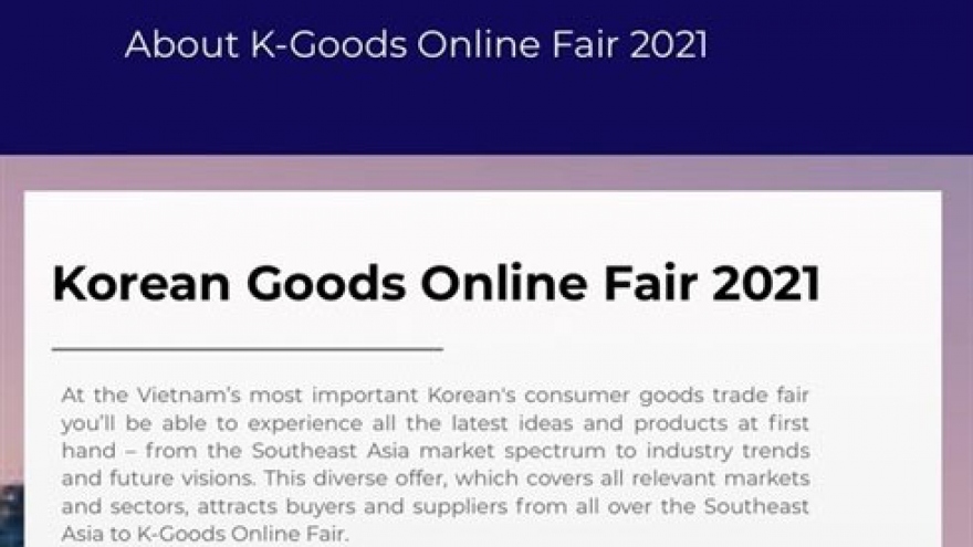 Korean goods fair to open this week