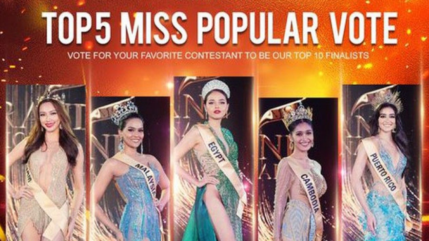 VN contestant among most popular in national costume voting