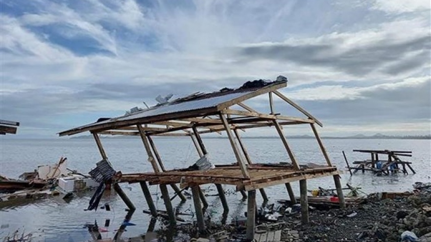 President sends sympathy to Philippine counterpart over typhoon damage