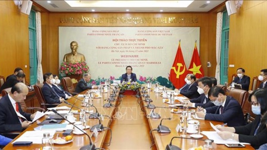 Online seminar highlights President Ho Chi Minh's role to French Communist Party
