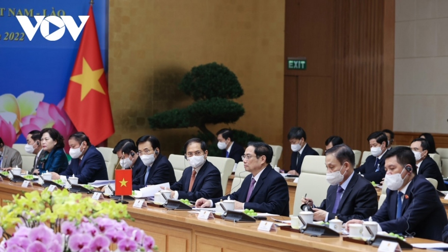 A closer view of Vietnam-Laos Intergovernmental Committee's 44th session