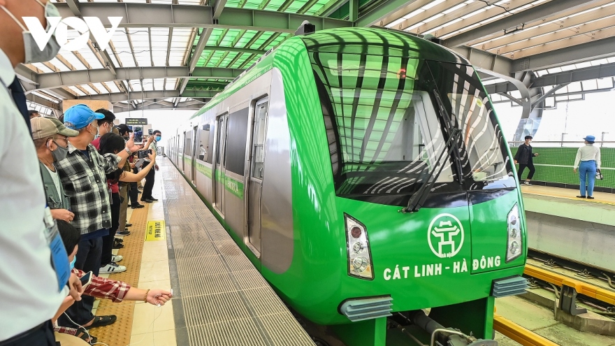First Vietnam metro line inaugurated in Hanoi capital