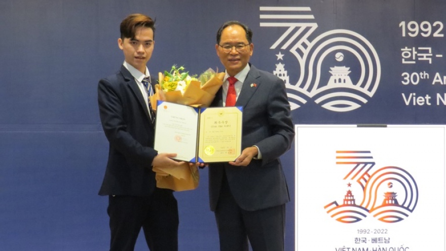 Logo marking 30 years of Vietnam-RoK diplomatic ties unveiled