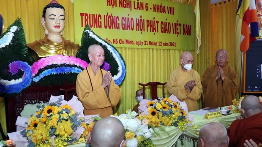 Most Venerable Thich Tri Quang serves as Acting Supreme Patriarch of VN Buddhist Sangha