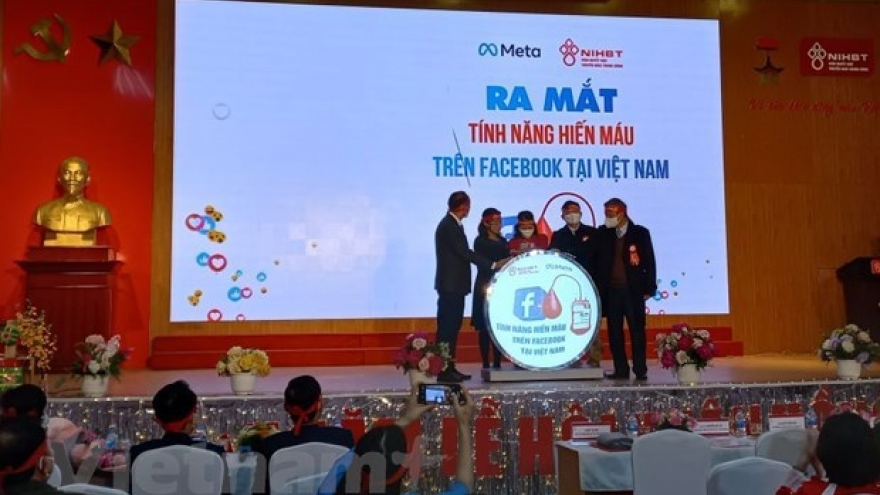 Blood donation feature to be launched on Facebook in Vietnam