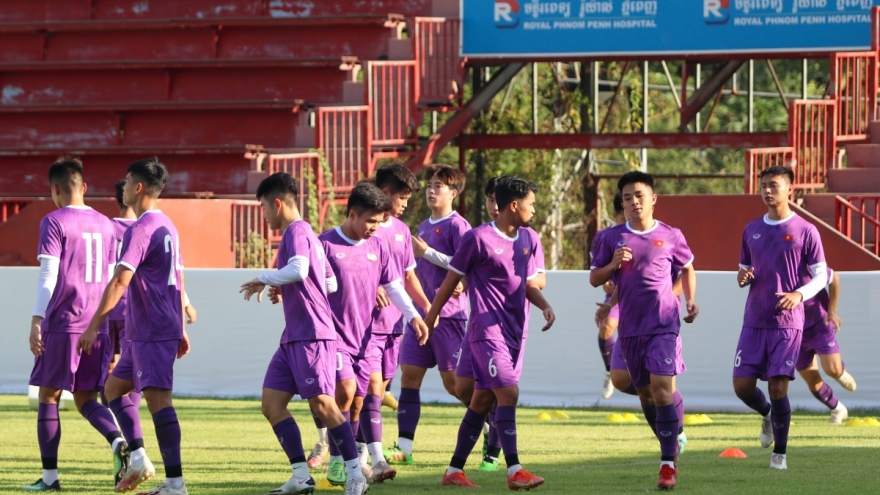 Four U23 players test positive for COVID-19 ahead Singapore clash