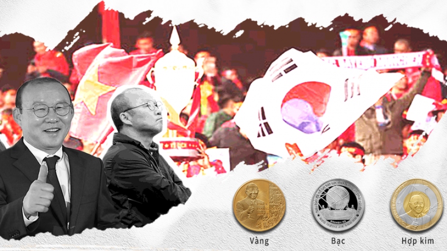 Park Hang-seo commemorative medals released in Vietnam