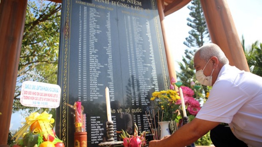 Gac Ma soldiers remembered in ceremony in Da Nang