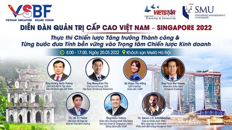 Vietnam – Singapore Board Forum seeks proper growth strategy in new normal