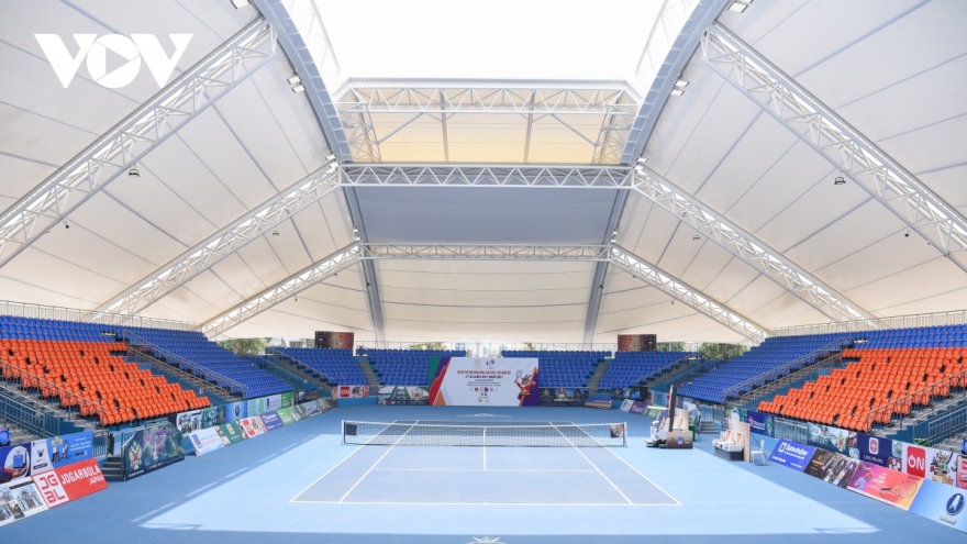 A tour of modern tennis complex in Bac Ninh ahead of SEA Games 31