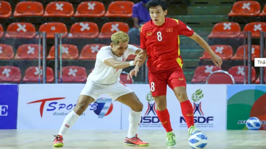 AFF Futsal Champ: Vietnam top Group B after Timor Leste win