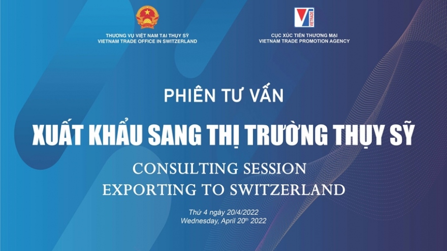 Consulting session to offer advice on exports to Swiss market