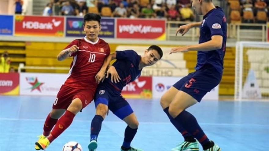 Vietnam lose to Thailand in AFF Futsal Championship semi-finals