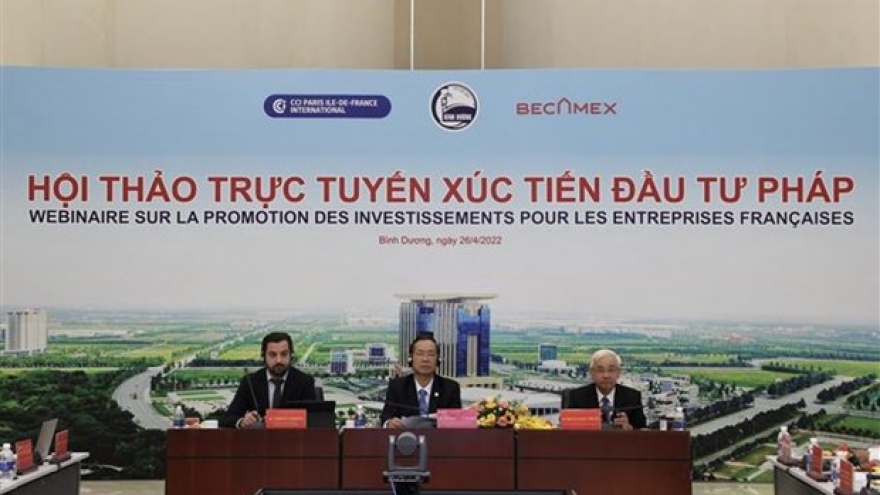 Webinar seeks French investment into Binh Duong