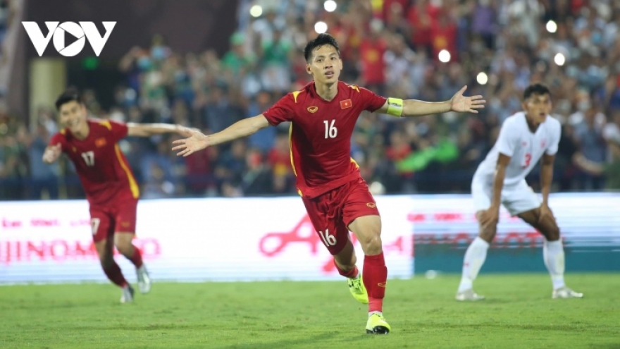 SEA Games 31: Vietnam beat Myanmar, semi-final door wide open 