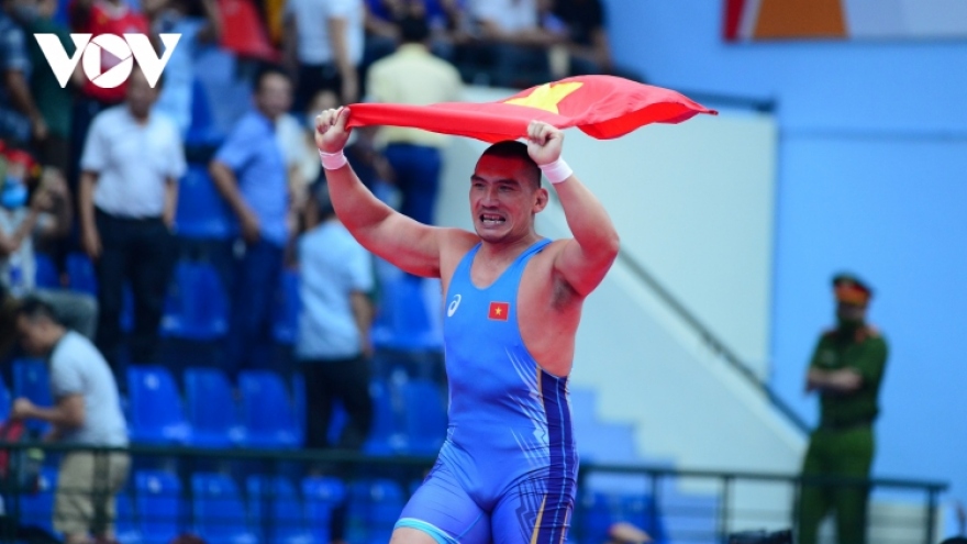 SEA Games 31: Six gold medals for Vietnamese wrestlers on May 17