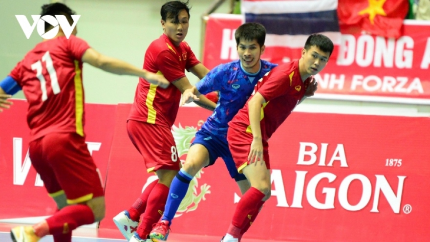 Vietnam drop three spots in global futsal rankings