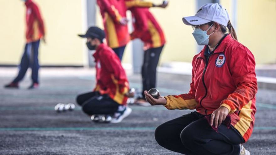 Vietnamese petanque team aims for at least one gold medal at 31st SEA Games