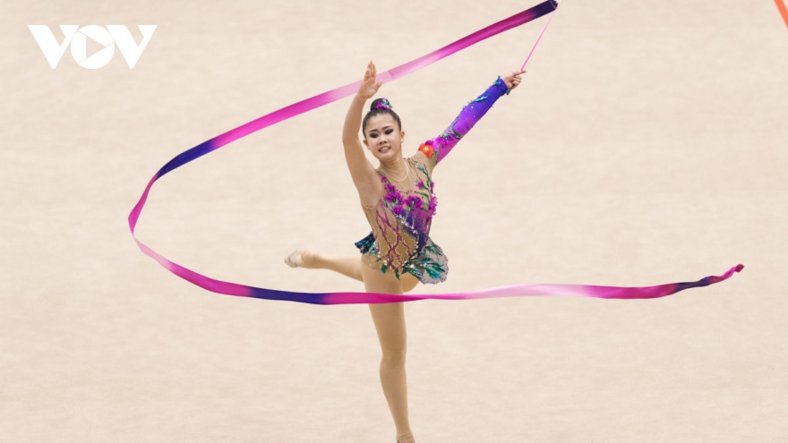 Exquisite talent on show at SEA Games 31’s artistic gymnastics