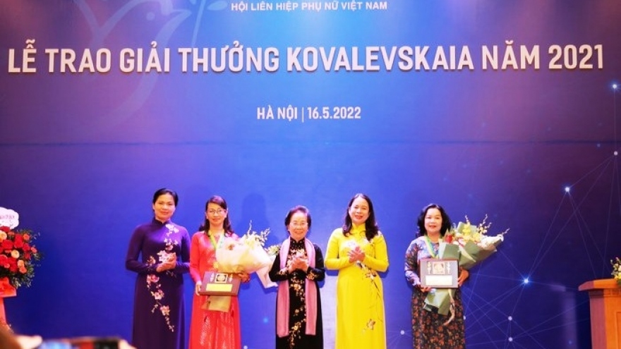 Two Vietnamese female scientists honoured with Kovalevskaia Award 2021