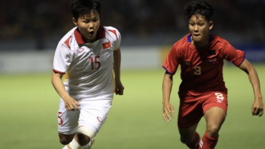 SEA Games 31 women’s football: Vietnam cruise to semifinals 