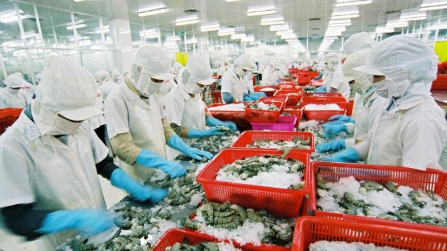 Shrimp exports reach peak, higher value expected in Q2