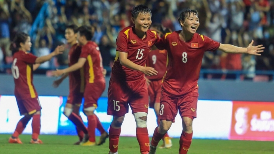 SEA Games 31 women’s football: Vietnam defeat Philippines 2-1 