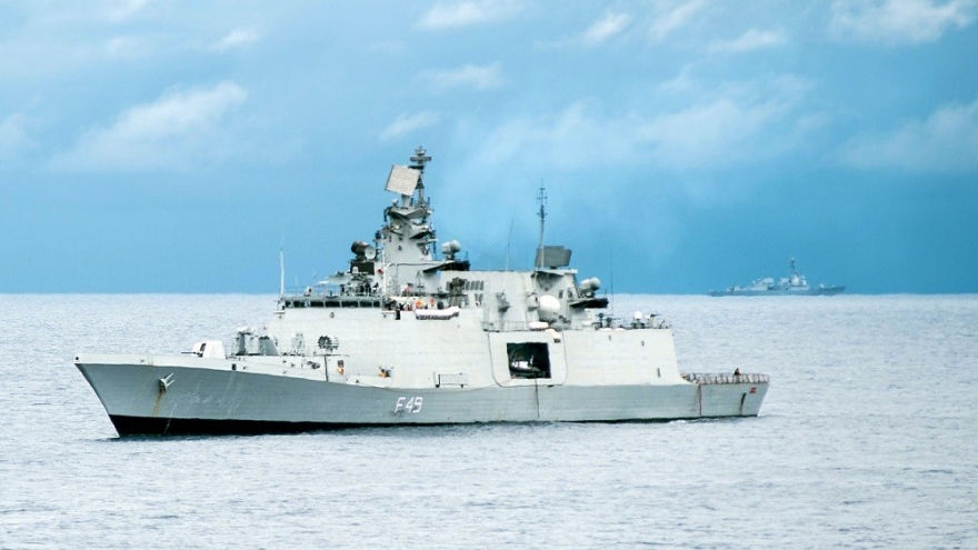 Two naval ships of India to make goodwill visit to Vietnam this week