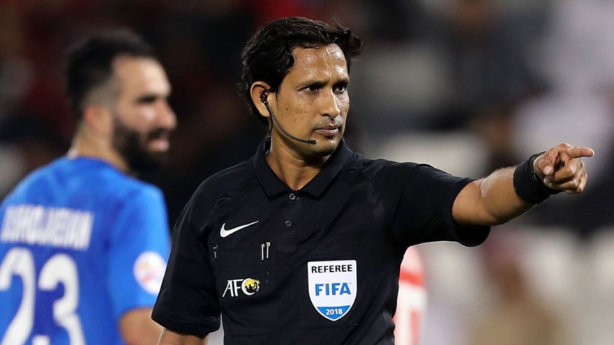 Sri Lankan referee in charge of Malaysia match