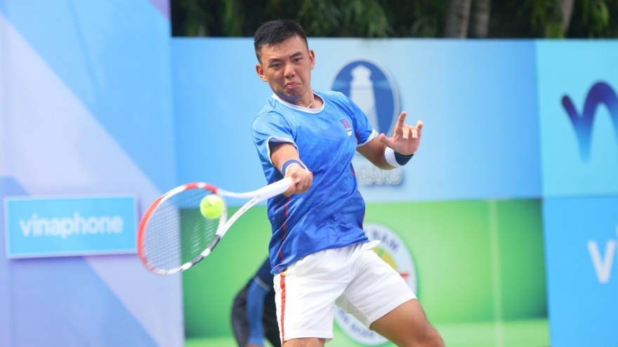 Local tennis ace Hoang Nam wins M15 Tay Ninh tennis event