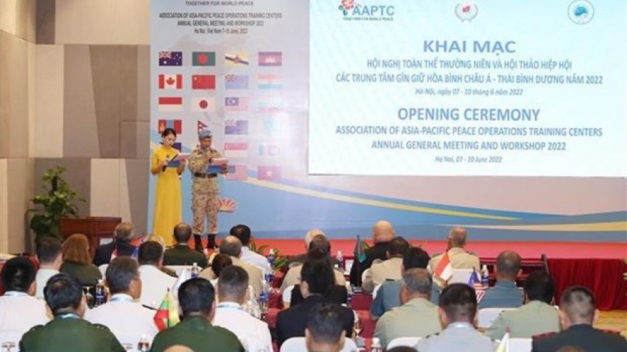 Vietnam chairs Association of Asia-Pacific Peace Operations Training Centres meeting