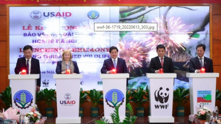 USAID, MARD launch new project to combat wildlife trafficking