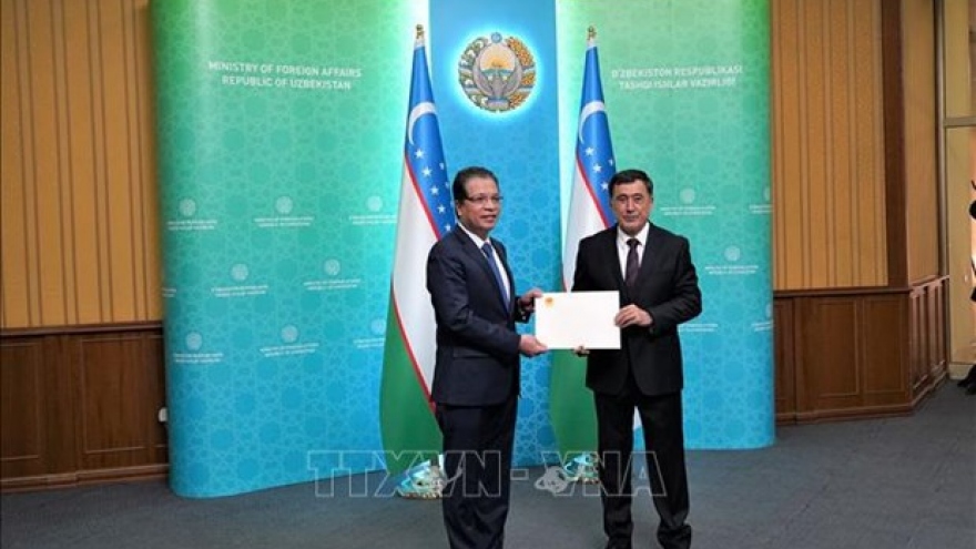 Vietnamese Ambassador presents credentials to Uzbekistan's acting FM