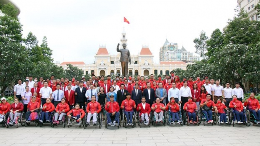 Sendoff held for VN disabled athletes to ASEAN Para Games
