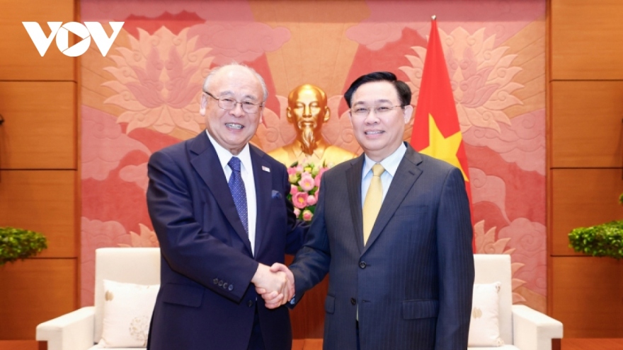NA leader hosts special advisor of Japan
